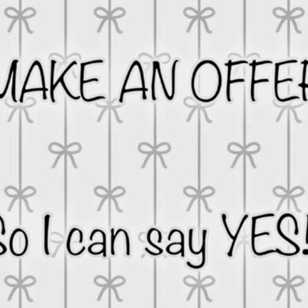 Make an offer